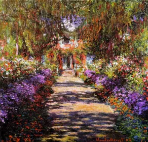 featured Pathway in Monet's Garden at Giverny - Paths and Trails - Claude Monet